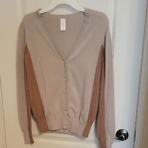 Elegant Women's V-Neck Cardigan Sweater